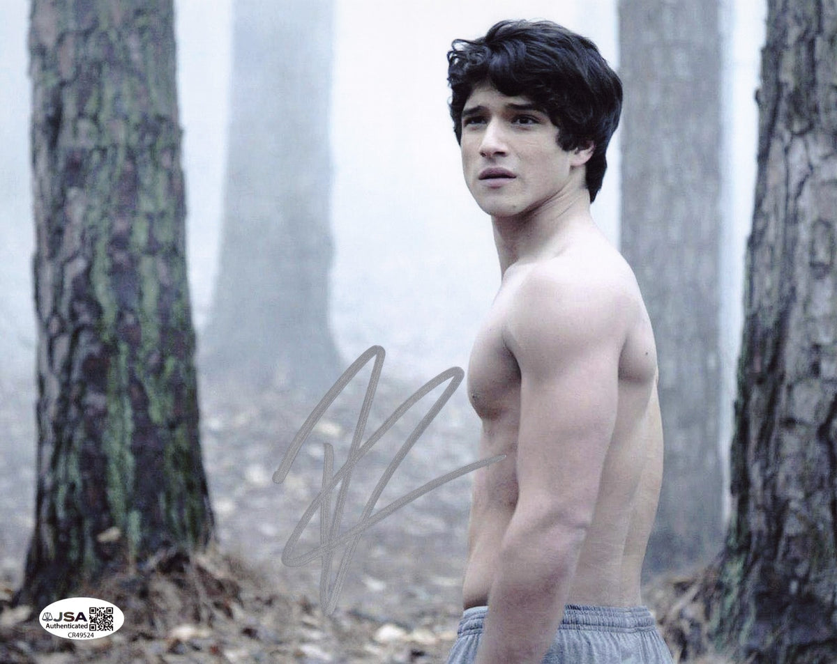 Tyler Posey Teen Wolf signed 8x10 photo autographed Scott McCall #4 JSA COA