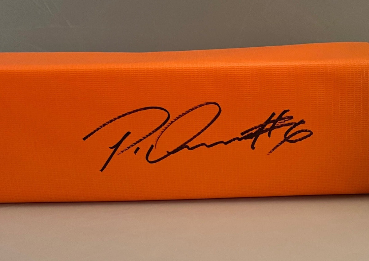 Patrick Queen Baltimore Ravens signed Endzone Pylon autographed JSA