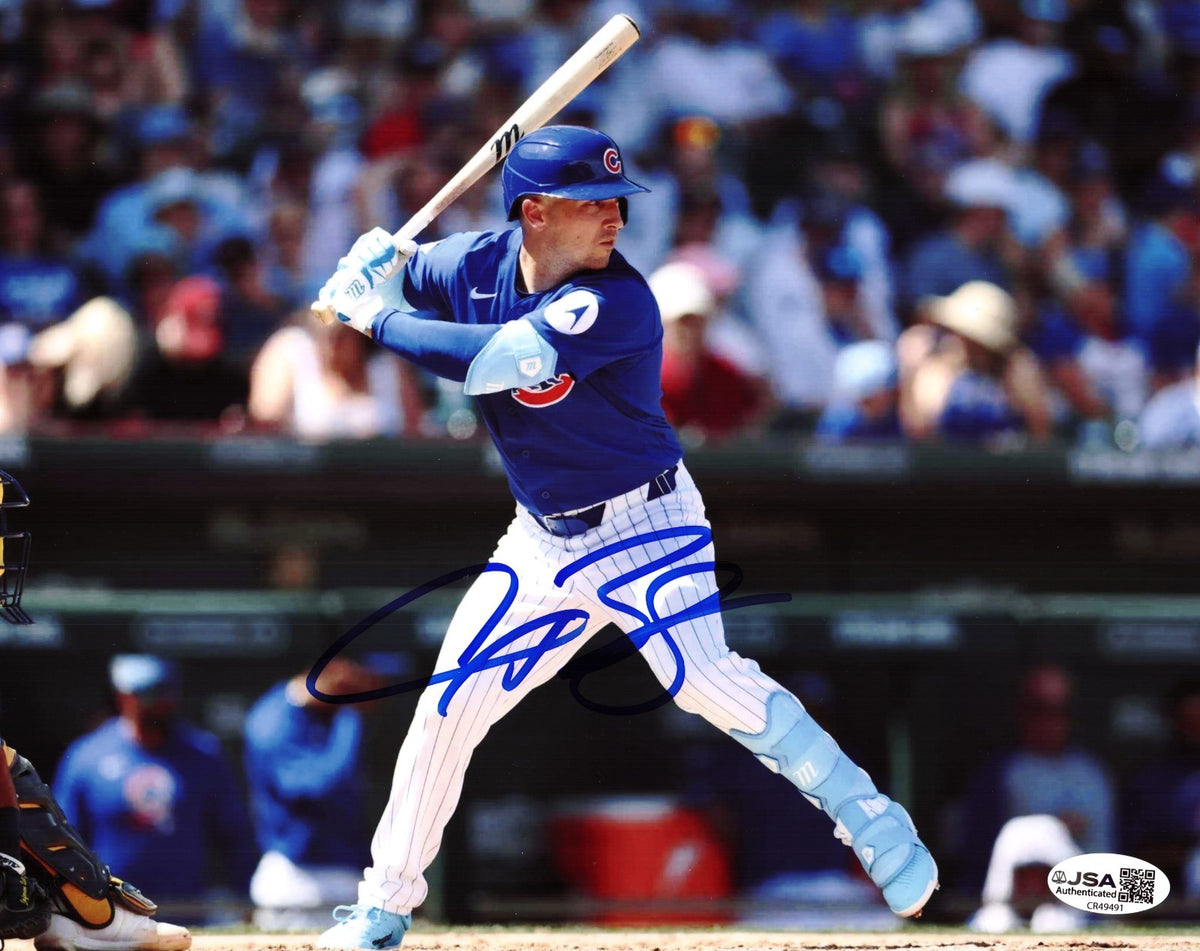 Alex Bregman signed Chicago Cubs 8x10 photo autographed #5 JSA COA