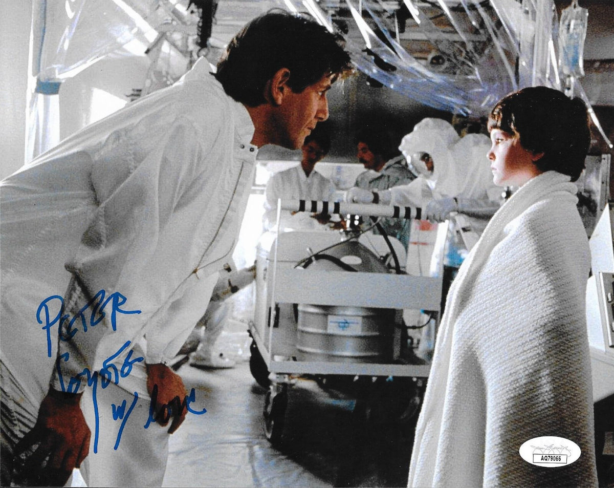Peter Coyote signed E.T. the Extra-Terrestrial 8x10 photo autographed #2 JSA
