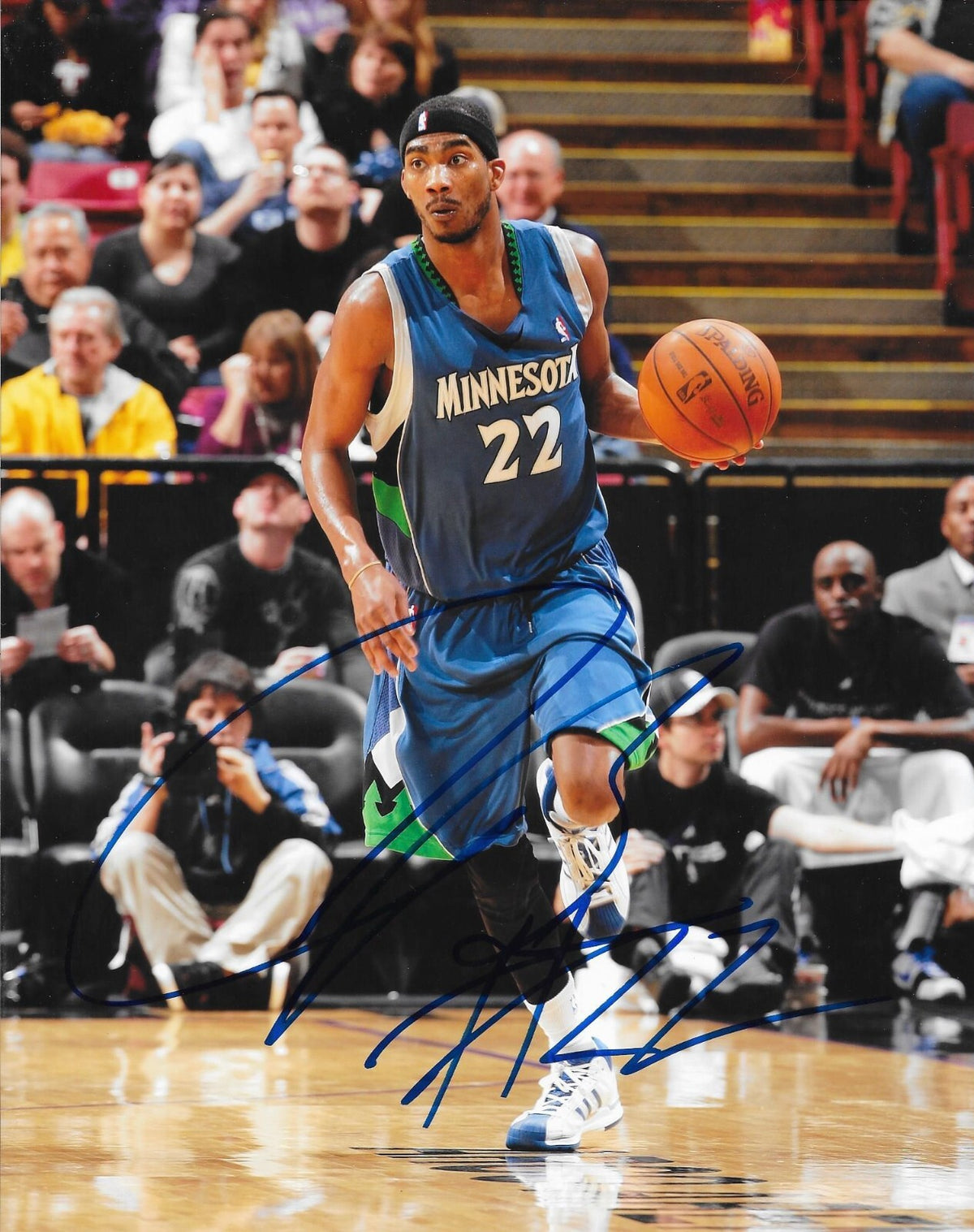 Corey Brewer signed Minnesota Timberwolves 8x10 photo autographed 2