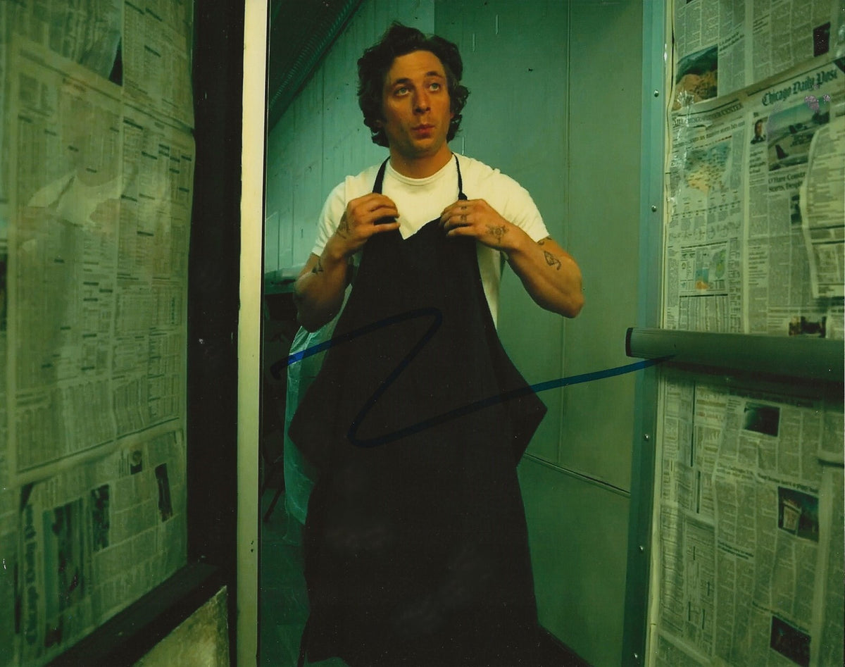 Jeremy Allen White signed The Bear 8x10 photo autographed Chef Carmen #2