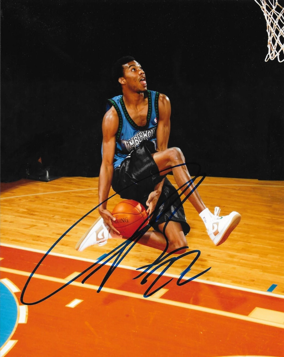 Corey Brewer signed Minnesota Timberwolves 8x10 photo autographed #4