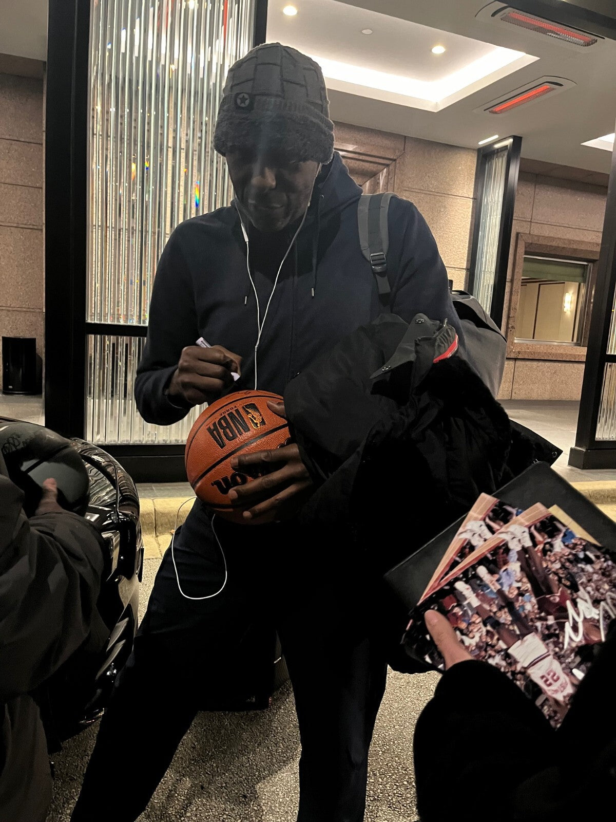 John Salley Pistons Bulls Lakers signed NBA Basketball autographed Proof 2 JSA