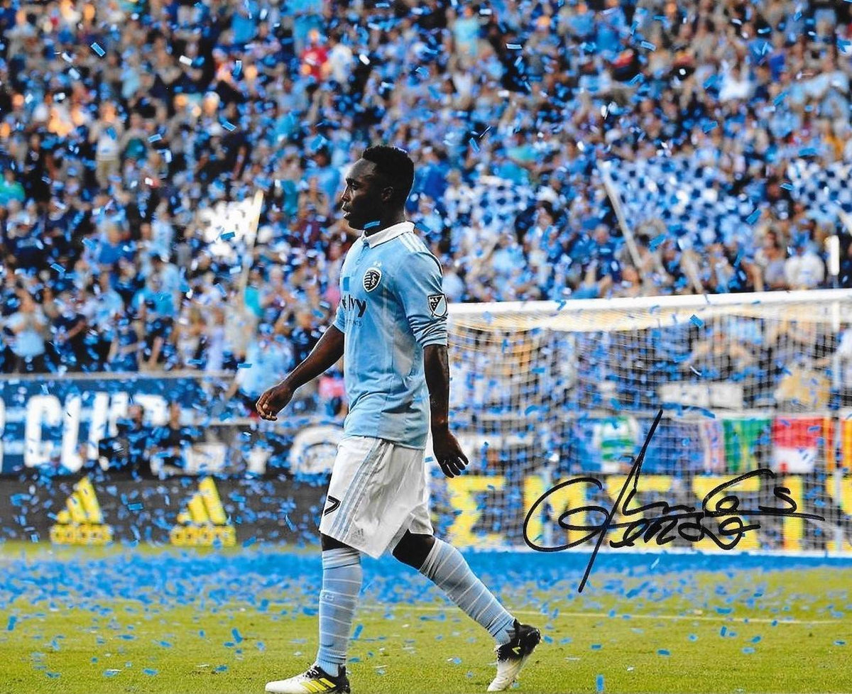 Gerso Fernandes signed Sporting Kansas City 8x10 photo autographed 3