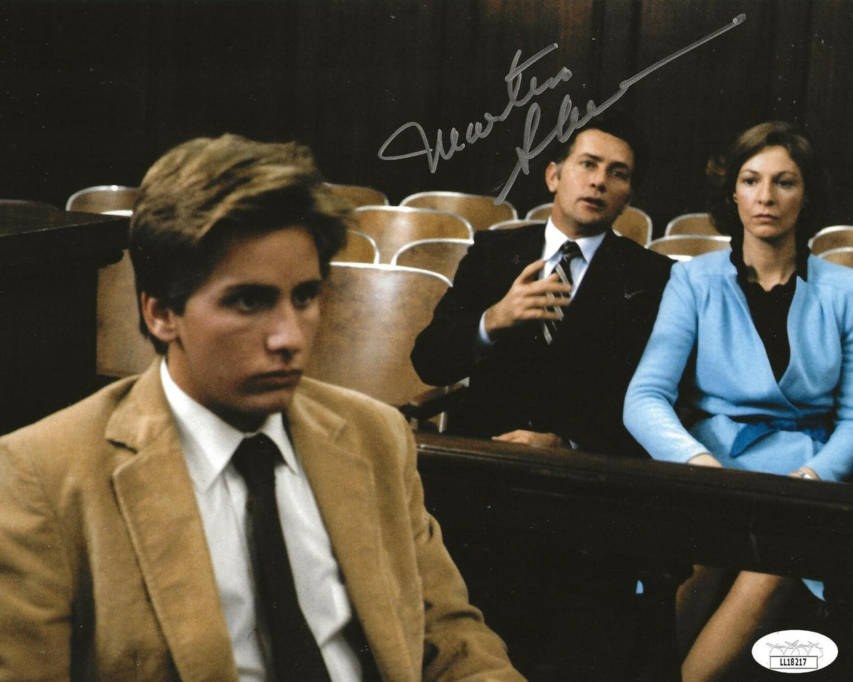 Martin Sheen signed In the Custody of Strangers 8x10 photo autographed JSA