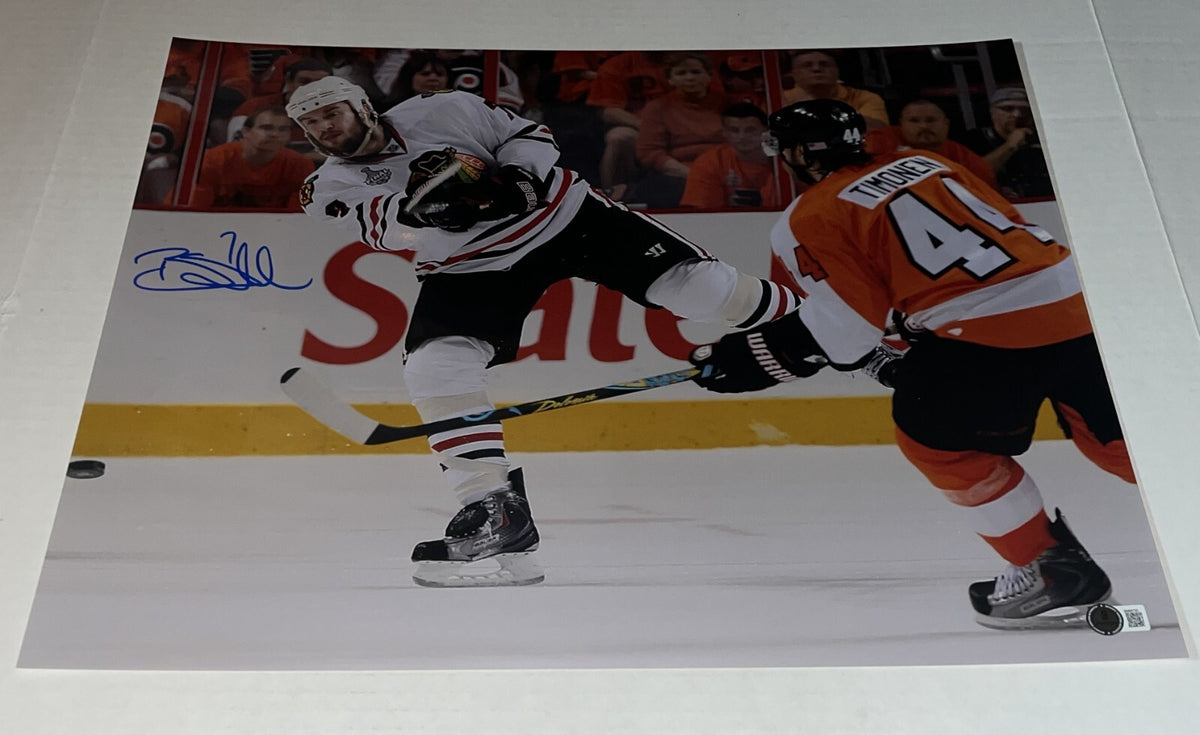 Brent Seabrook signed Chicago Blackhawks 16x20 photo autographed Hawks Beckett