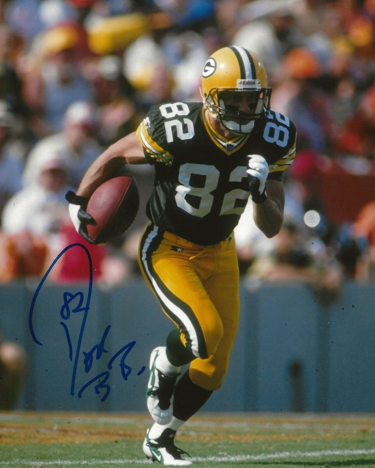 Don Beebe signed Green Bay Packers 8x10 photo autographed 