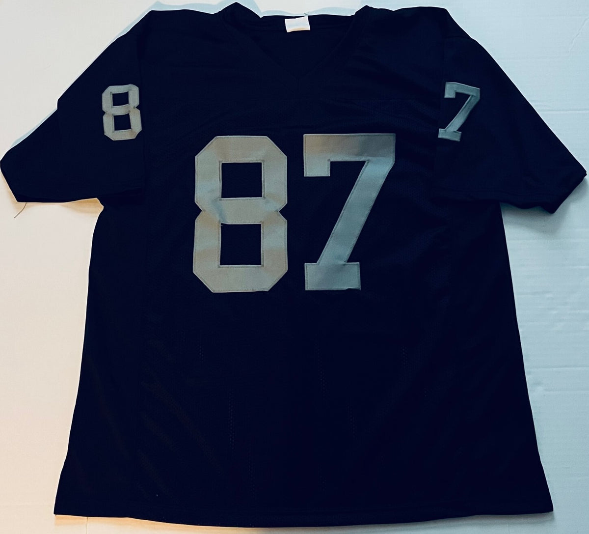 Dave Casper Oakland Raiders signed Custom jersey W HOF Inscription JSA Witnessed