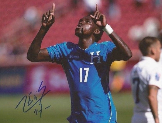 Alberth Elis Houston Dynamo signed Honduras 8x10 photo autographed MLS Soccer