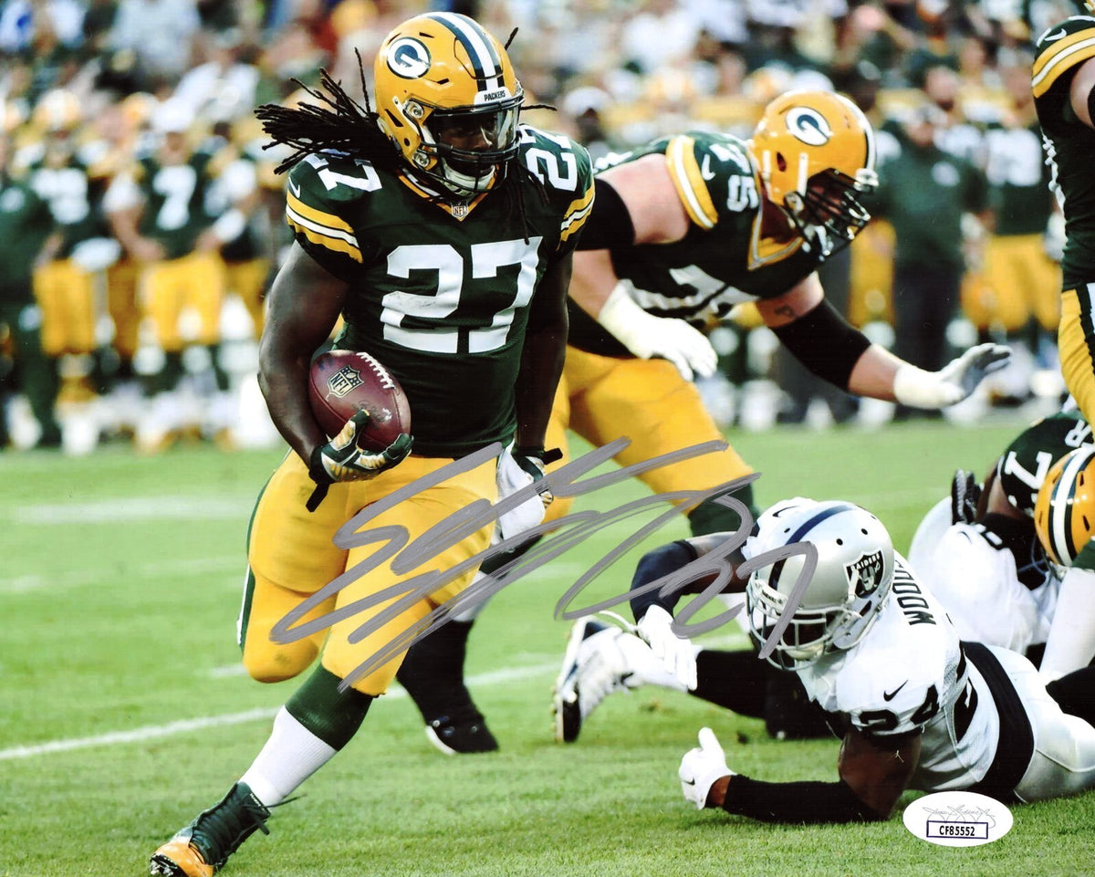 Eddie Lacy signed Green Bay Packers 8x10 photo autographed #2 JSA
