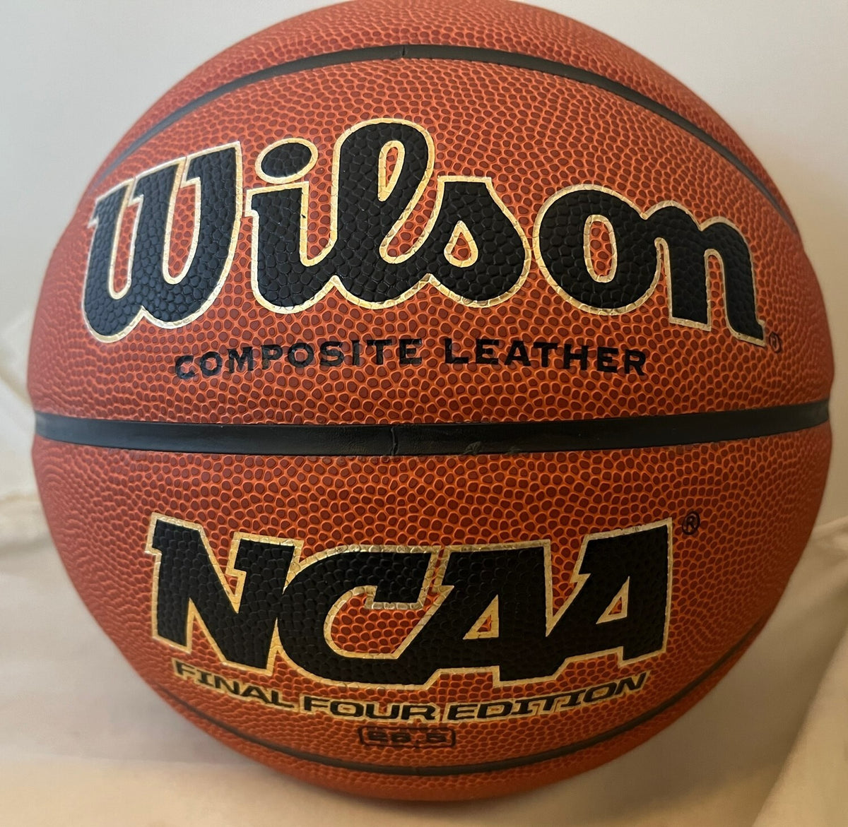 Bill Raftery Seton Hall Pirates signed NCAA Basketball Ball autographed JSA