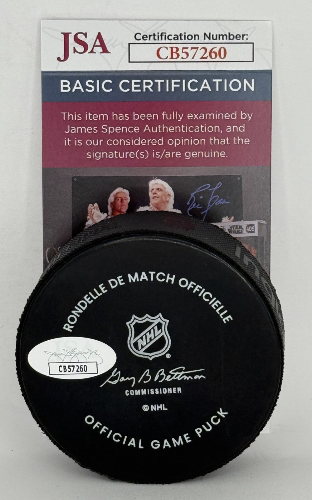 Patrik Laine signed Montreal Canadiens Official Game Puck autographed JSA