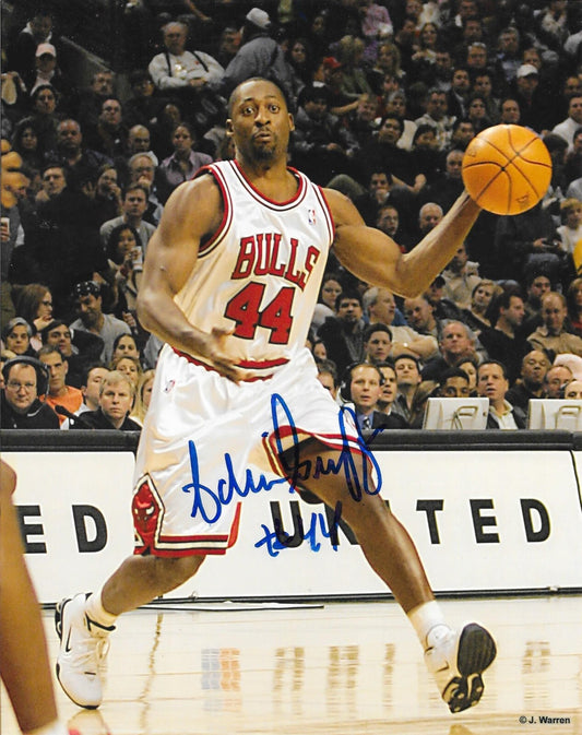 Adrian Griffin signed Chicago Bulls 8x10 photo autographed #1