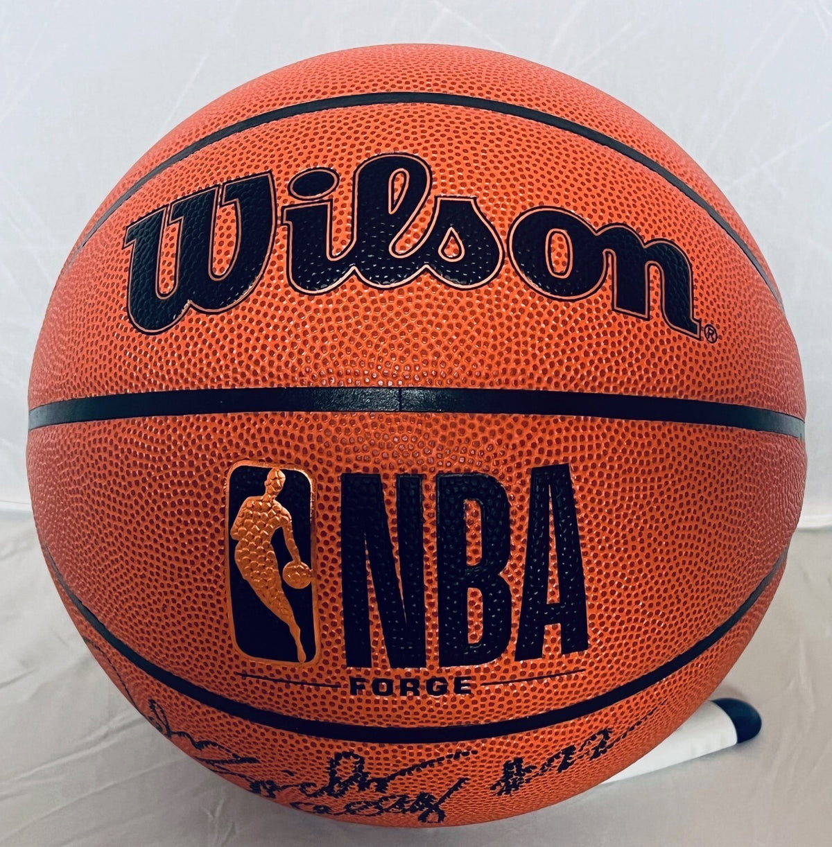 John Salley Pistons Bulls Lakers signed NBA Basketball autographed Proof 2 JSA