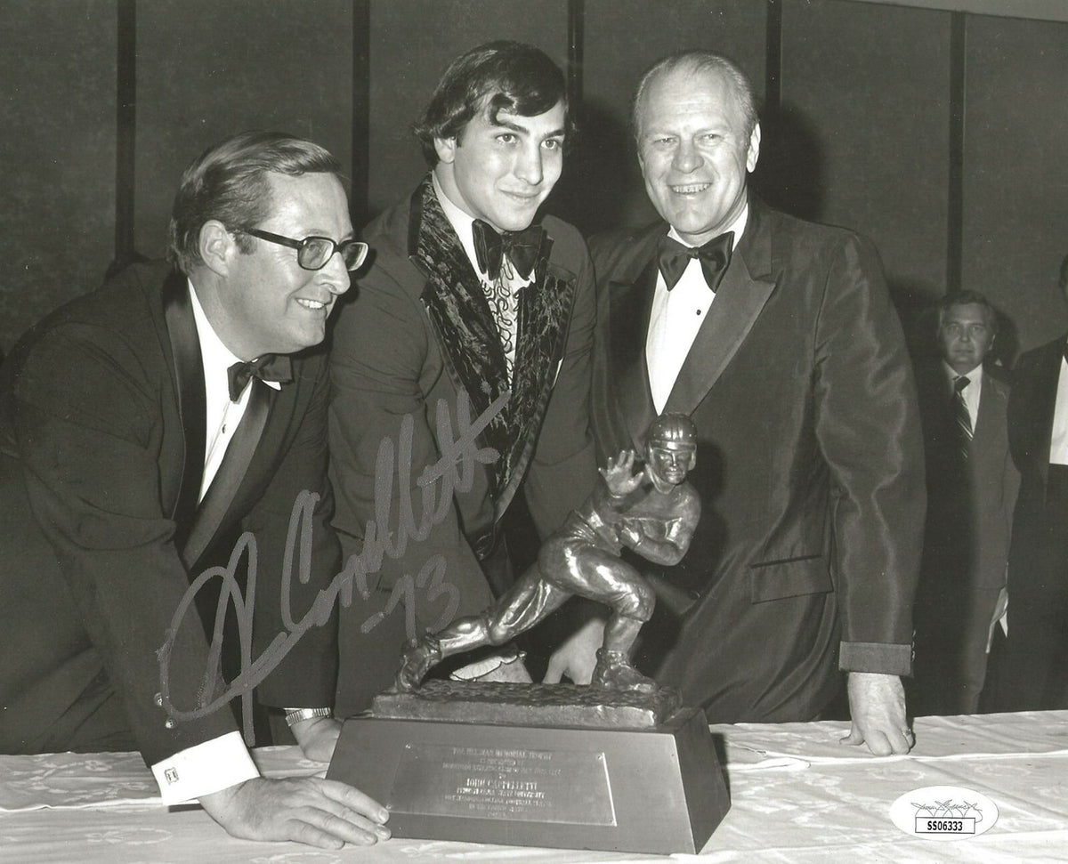 John Cappelletti signed Penn State Nittany Lions 8x10 photo Heisman JSA 