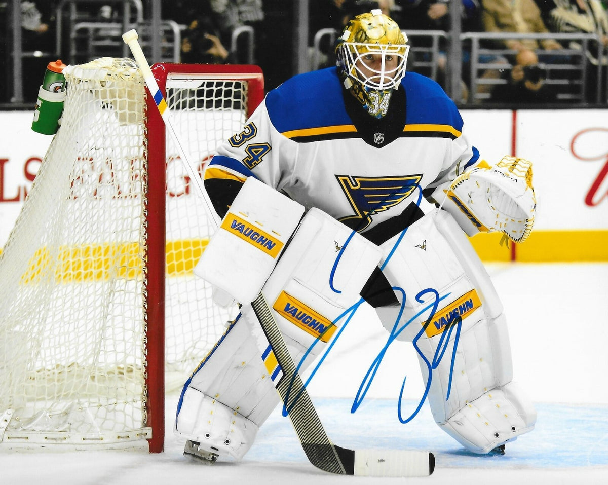 Jake Allen signed St. Louis Blues 8x10 photo autographed