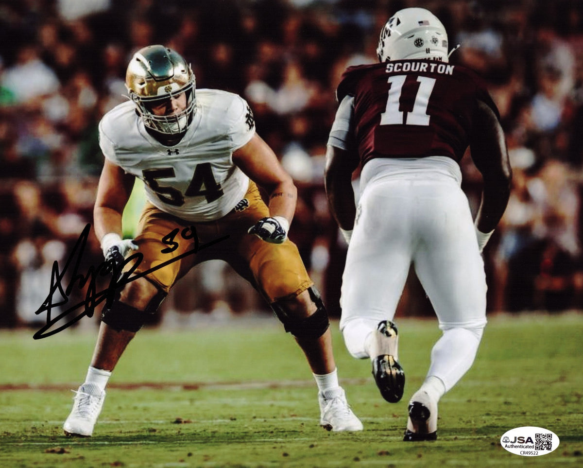Anthonie Knapp signed Notre Dame Fighting Irish 8x10 photo autographed #1 JSA