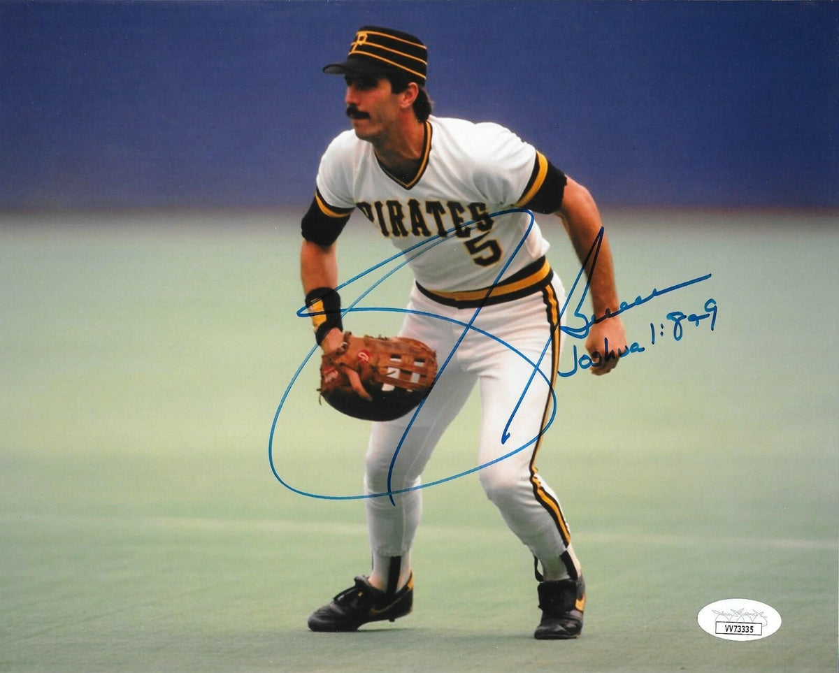Sid Bream signed Pittsburgh Pirates 8x10 photo autographed JSA
