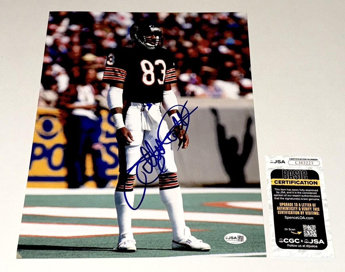 Willie Gault signed Chicago Bears 11x14 photo autographed JSA