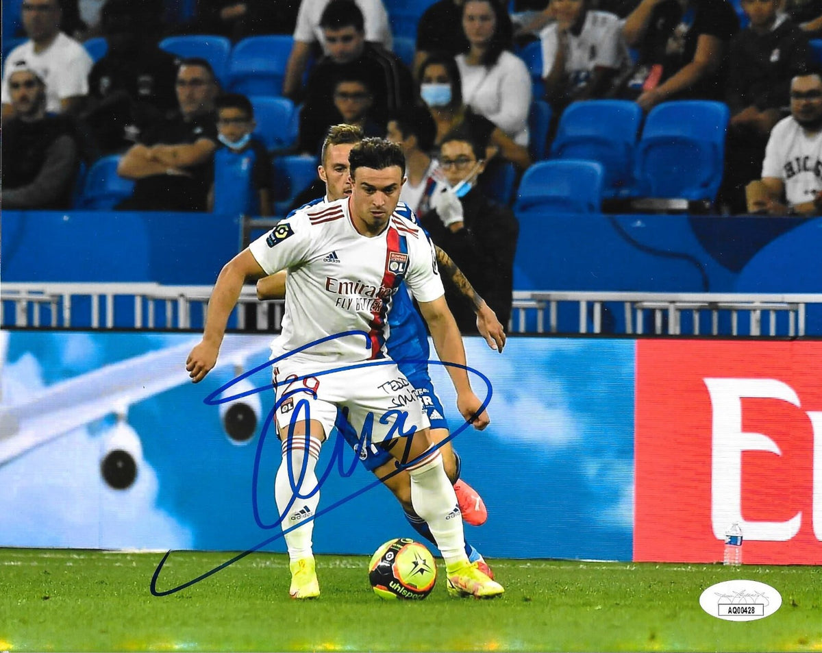 Xherdan Shaqiri Switzerland signed Olympique Lyonnais 8x10 photo #1 JSA