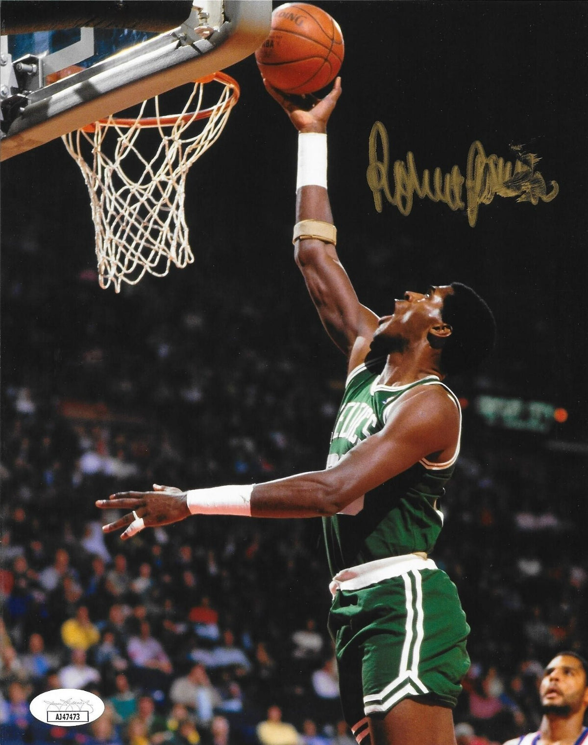 Robert Parish signed Boston Celtics signed 8x10 photo autographed 4 JSA