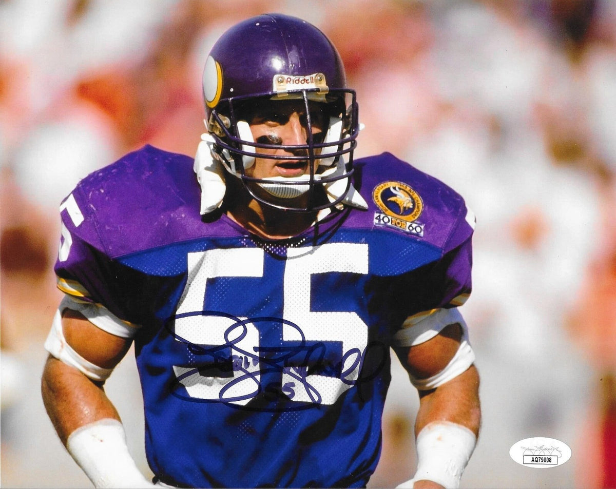 Scott Studwell signed Minnesota Vikings 8x10 photo autographed #3 JSA
