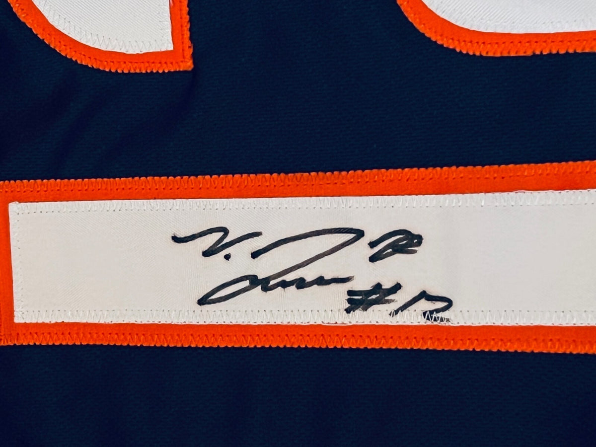 Velus Jones Jr. Chicago Bears signed Custom jersey autographed JSA