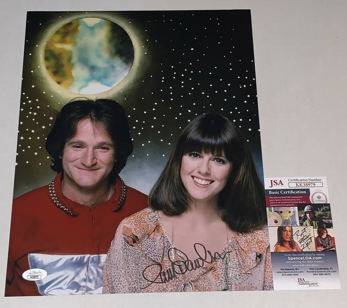 Pam Dawber signed Mork & Mindy 11x14 photo autographed Mindy McConnell 4 JSA