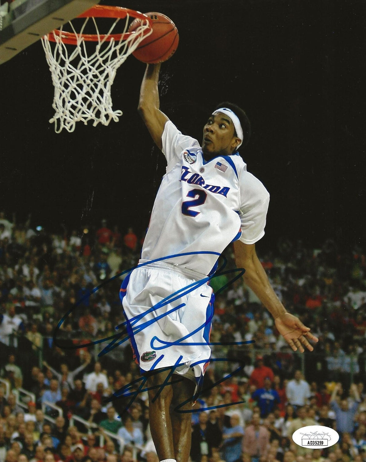 Corey Brewer signed Florida Gators 8x10 photo autographed 3 JSA