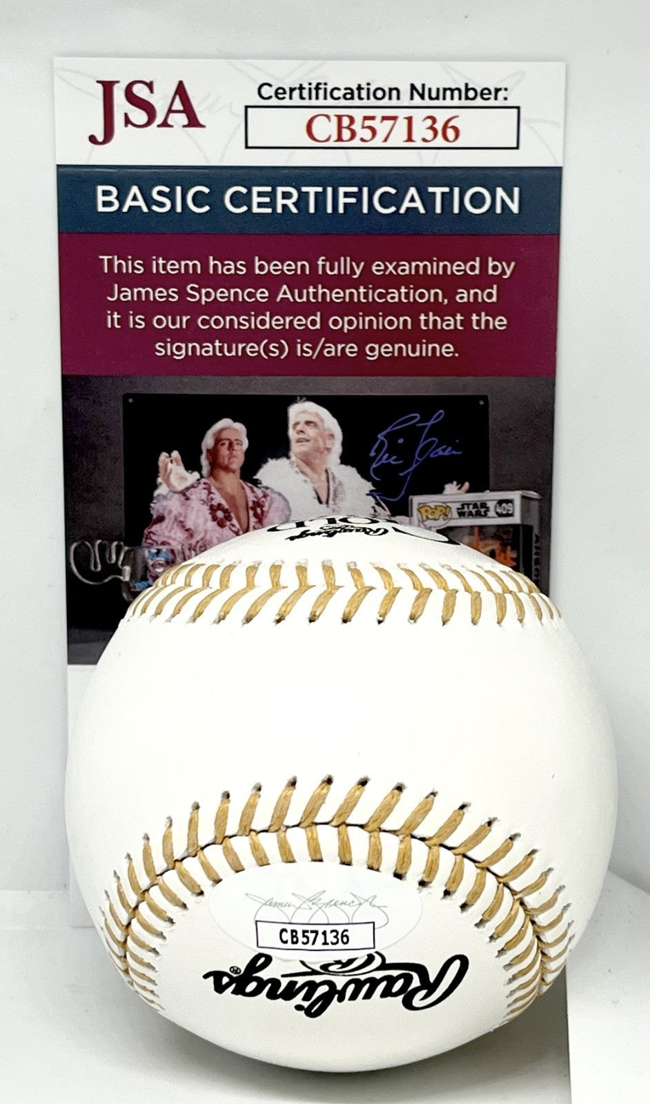 Mark Grudzielanek KC Royals signed Gold Glove Baseball Ball autographed JSA