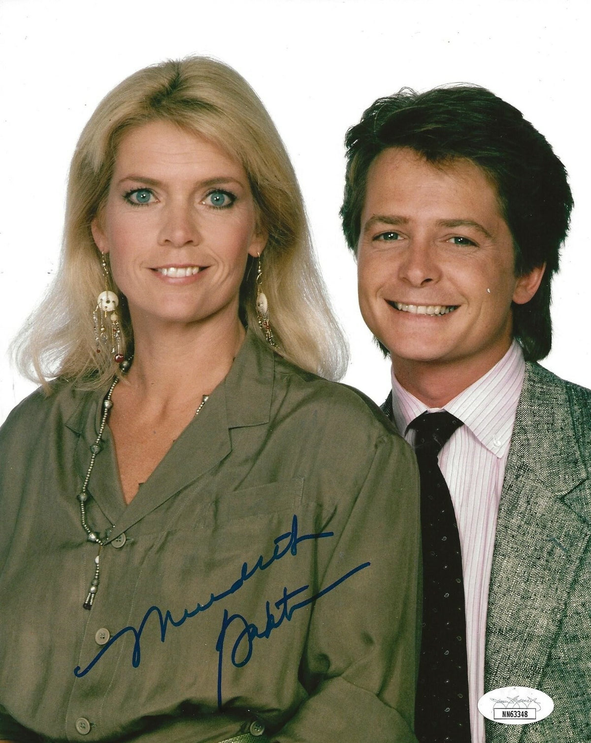 Meredith Baxter signed Family Ties 8x10 photo autographed Elyse Keaton JSA