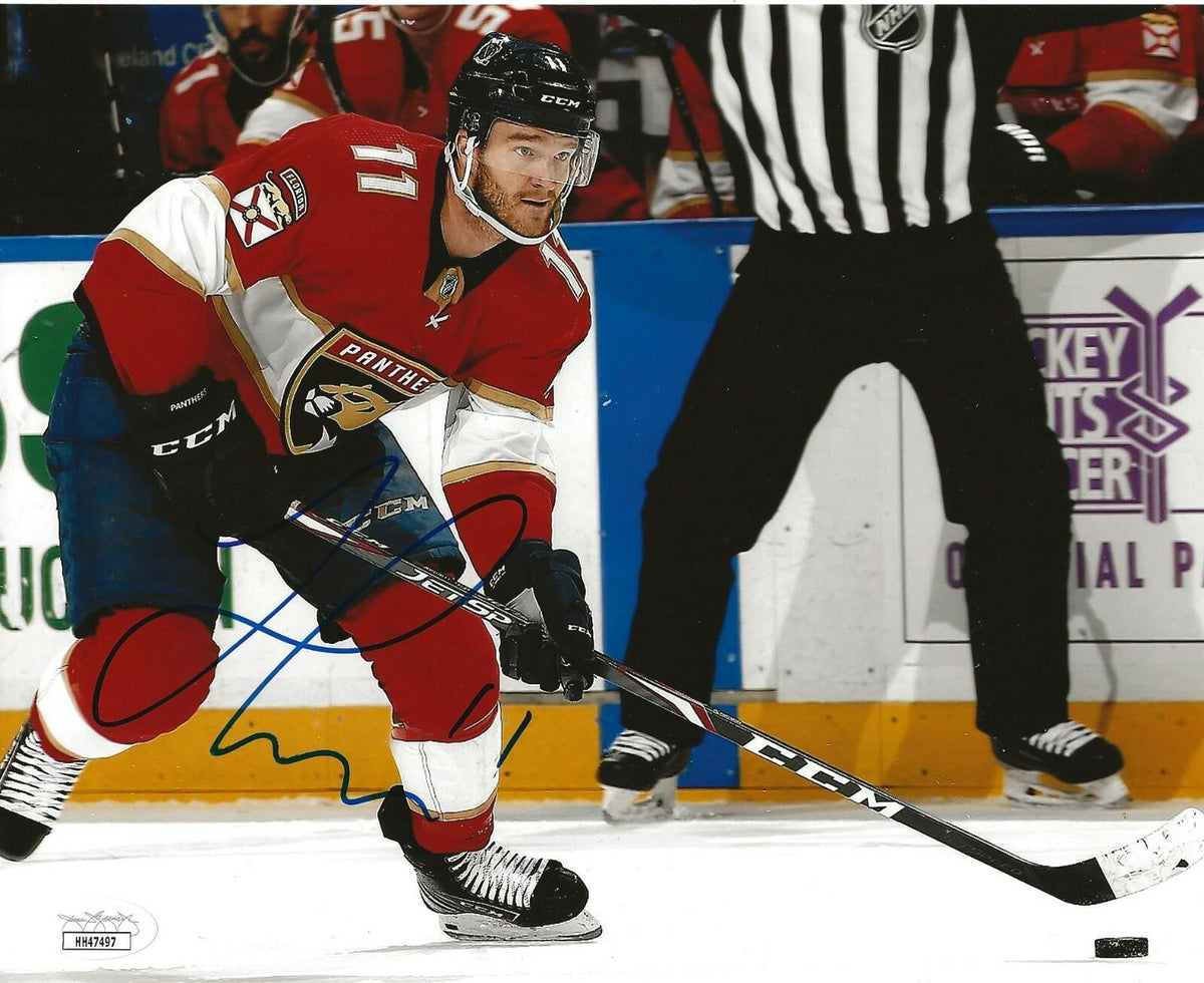 Jonathan Huberdeau signed Florida Panthers 8x10 photo autographed JSA