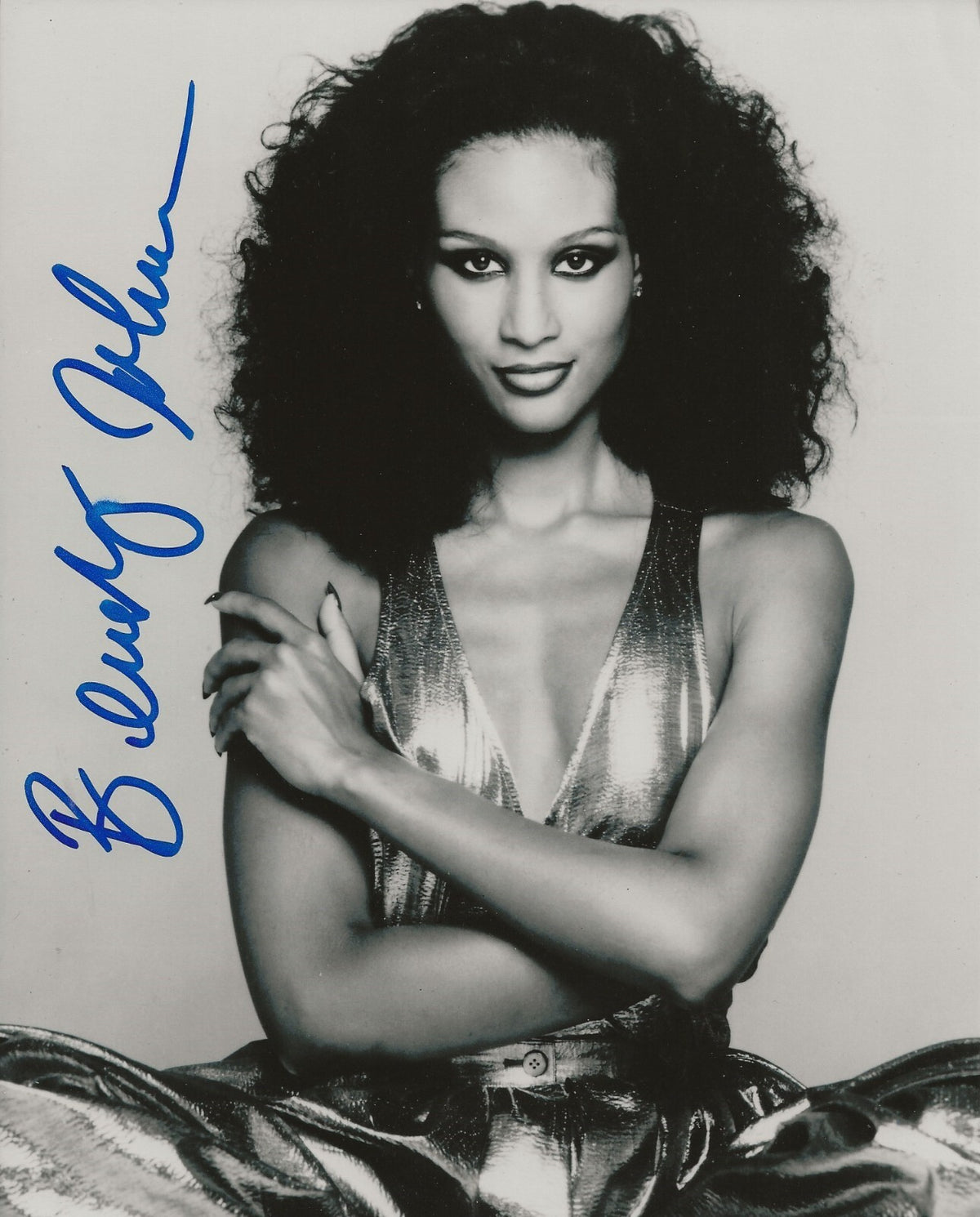 Beverly Johnson Model Actress signed 8x10 photo autographed #5
