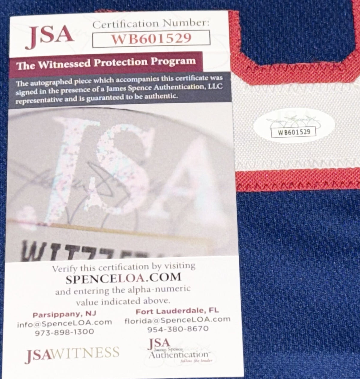 Jose Canseco signed Texas Rangers Custom jersey W/ 462 HR Inscrip JSA Witnessed