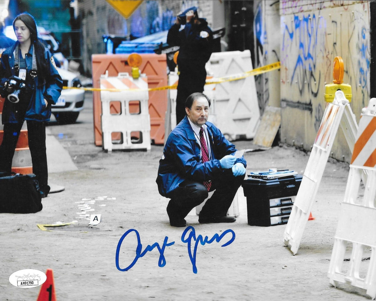 Arye Gross signed Castle 8x10 photo autographed M.E. Sidney Perlmutter #4 JSA