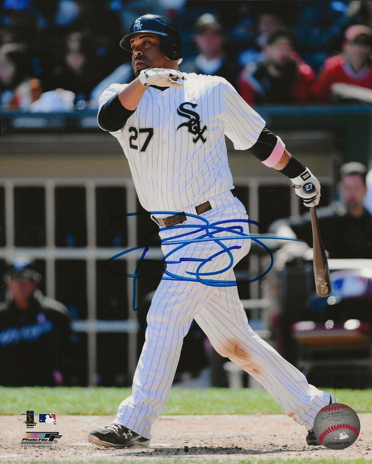 Ramon Castro signed Chicago White Sox 8x10 photo autographed