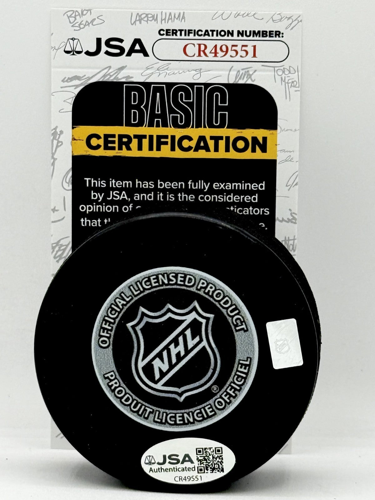 Maxime Talbot signed Pittsburgh Penguins Logo Puck autographed JSA
