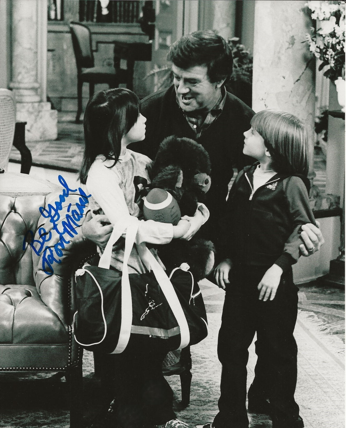 Ron Masak signed Diff'rent Strokes 8x10 photo autographed