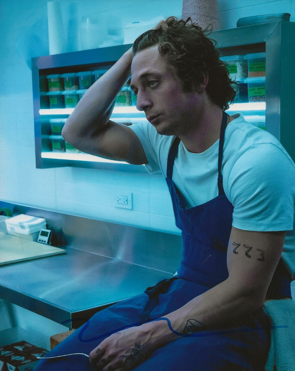 Jeremy Allen White signed The Bear 8x10 photo autographed Chef Carmen #4