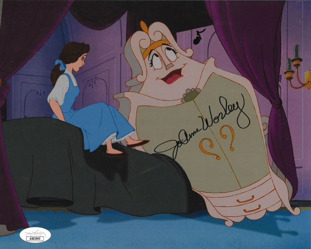 Jo Anne Worley signed Disney Beauty and the Beast 8x10 photo autographed JSA