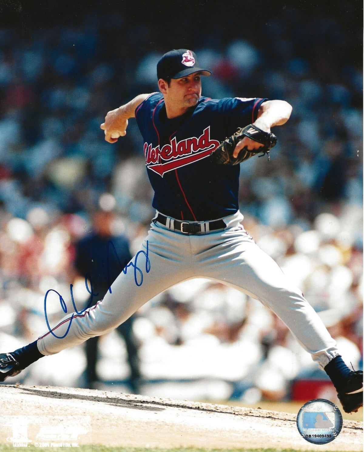 Charles Nagy signed Cleveland Indians 8x10 photo autographed 2