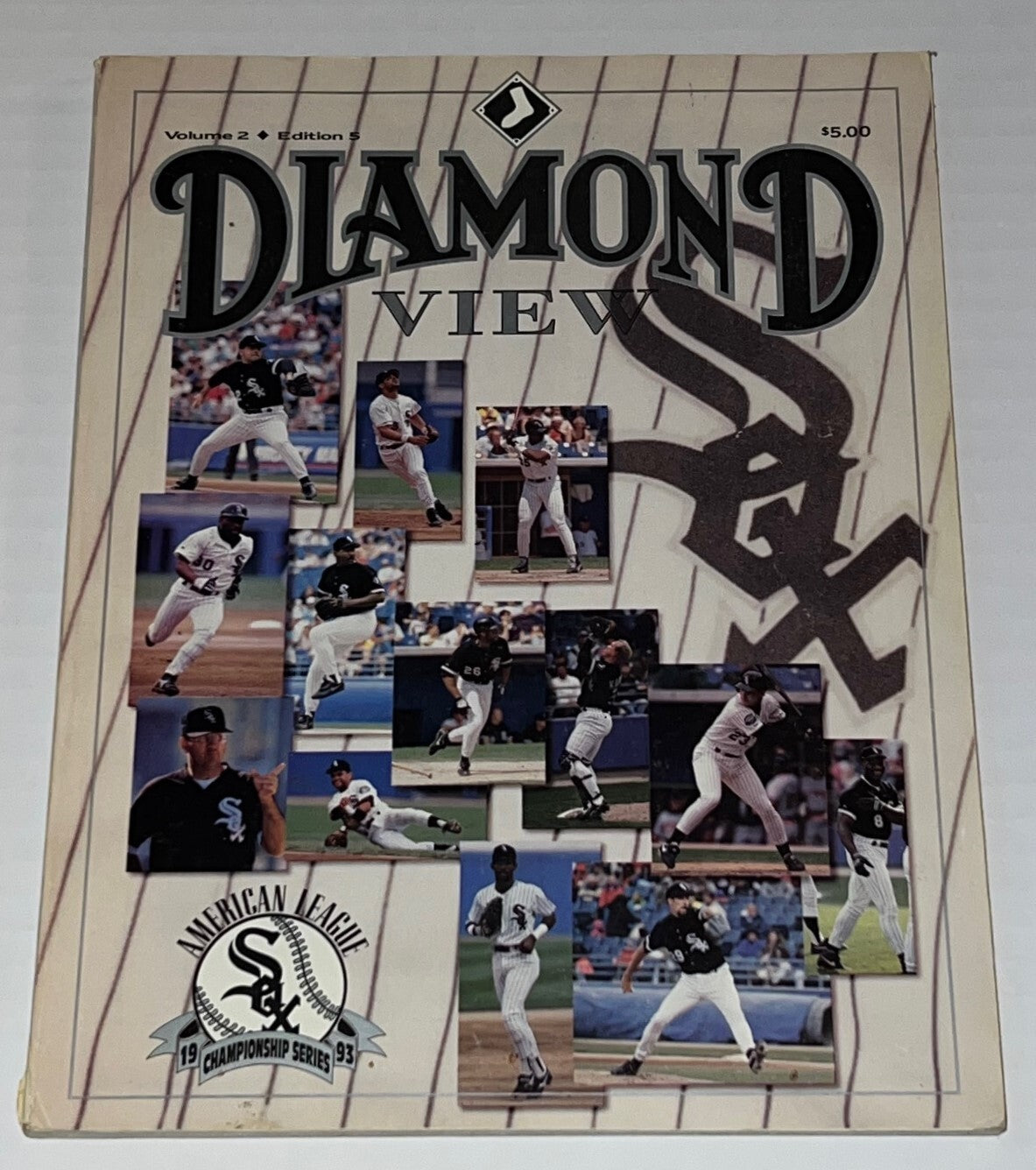 Chicago White Sox 1993 ALCS Diamond View Official Program