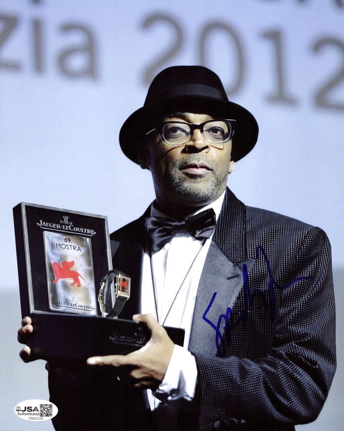 Spike Lee Actor Director signed 8x10 photo autographed Knicks #5 JSA COA