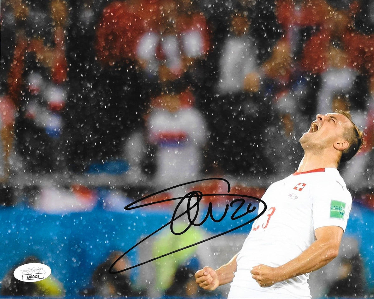 Xherdan Shaqiri Liverpool signed Switzerland 8x10 photo autographed #6 JSA