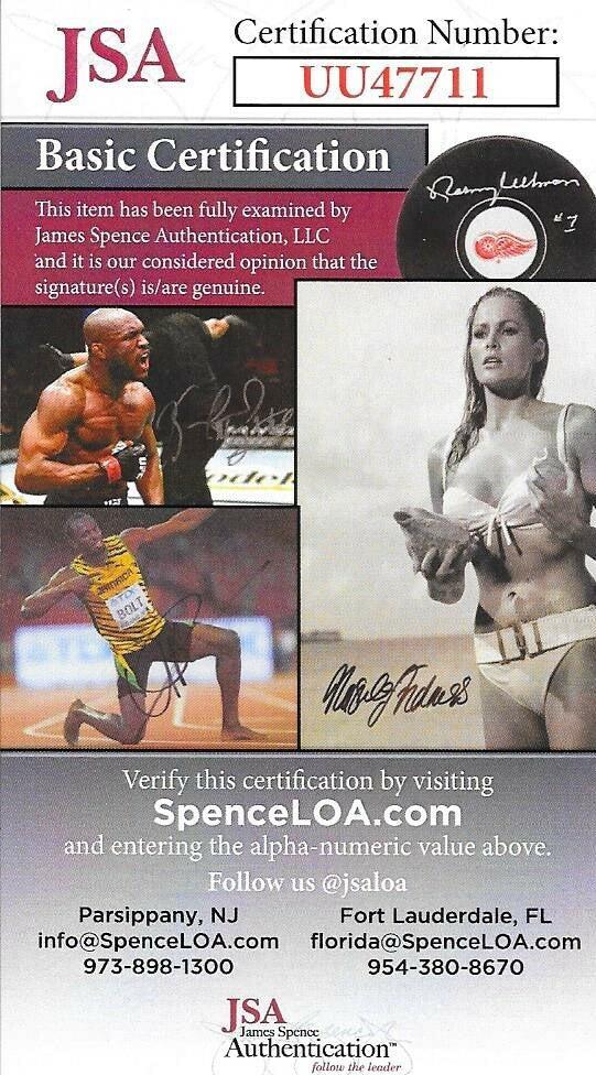 Megan Anderson signed UFC 8x10 photo autographed 5 JSA Certified