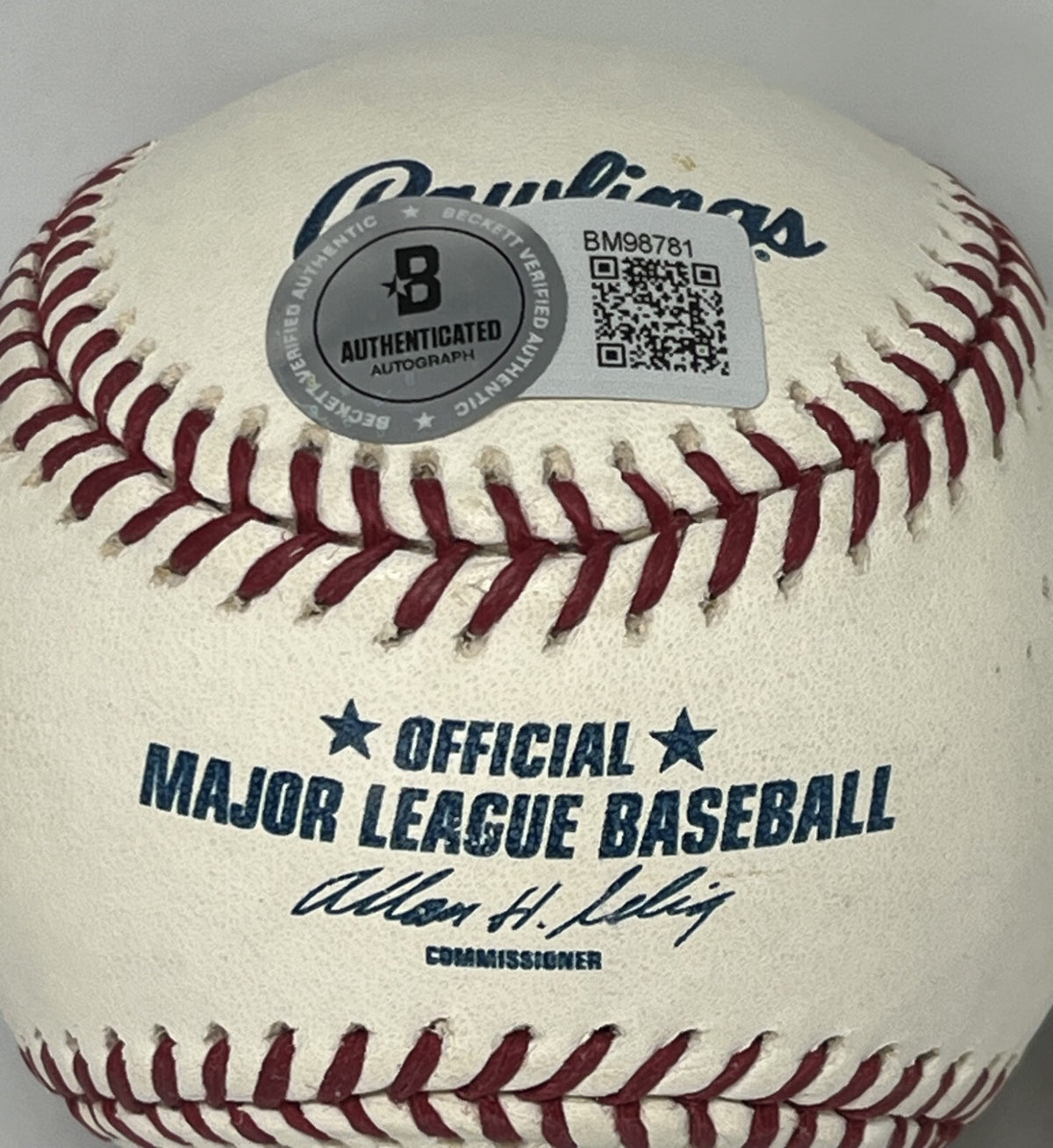 Paul Molitor Blue Jays Brewers signed Official MLB Baseball Ball Beckett
