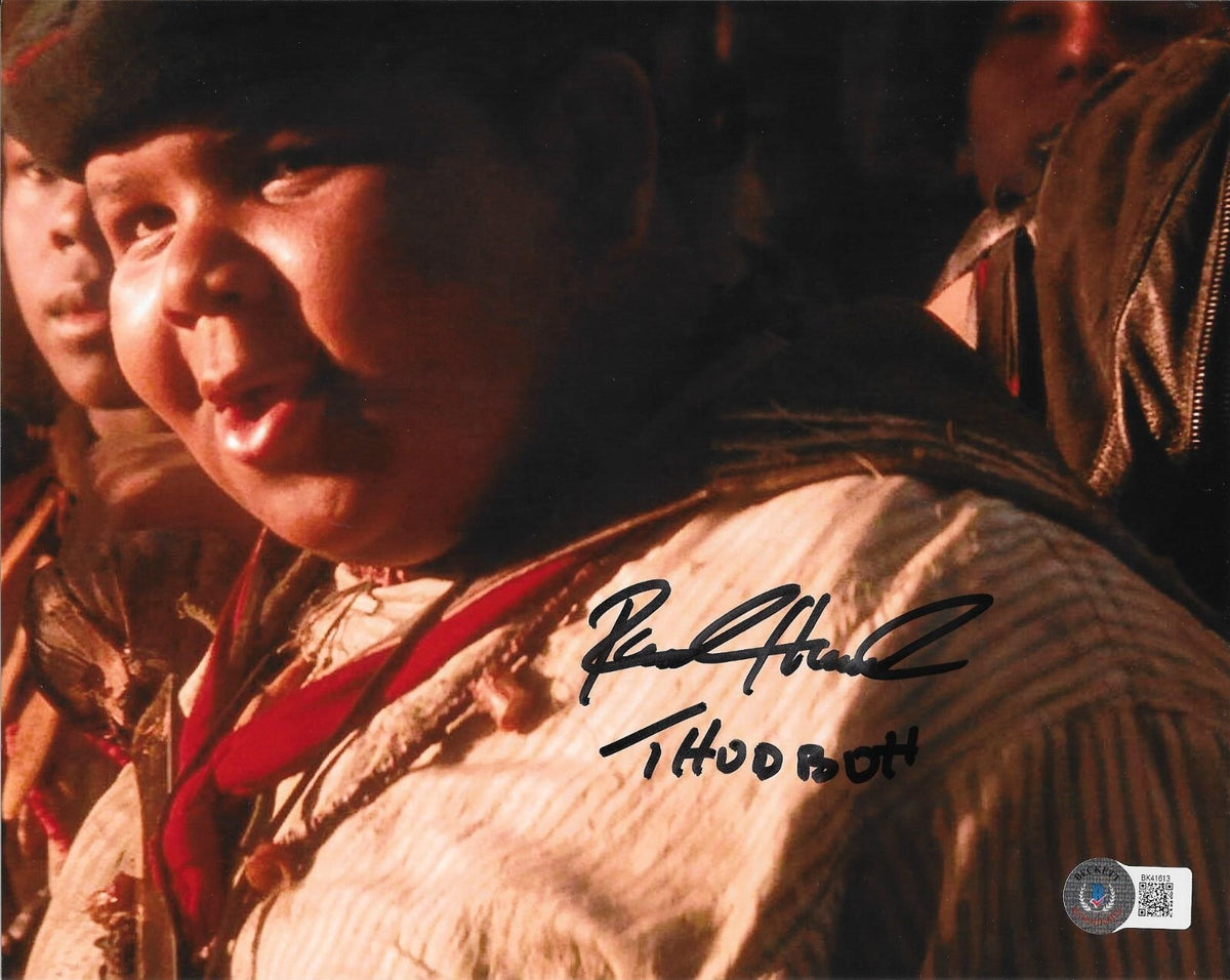 Raushan Hammond signed Hook 8x10 photo Thud Butt Lost Boys #6 Beckett