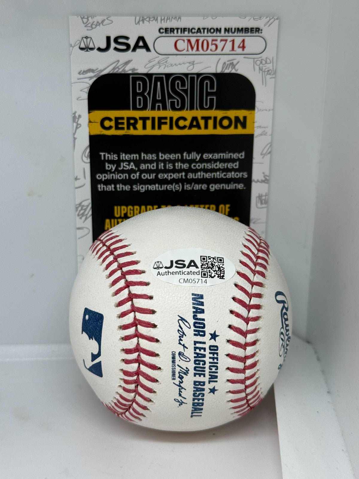 Spike Lee Actor Director signed MLB Baseball Ball autographed He Got Game JSA