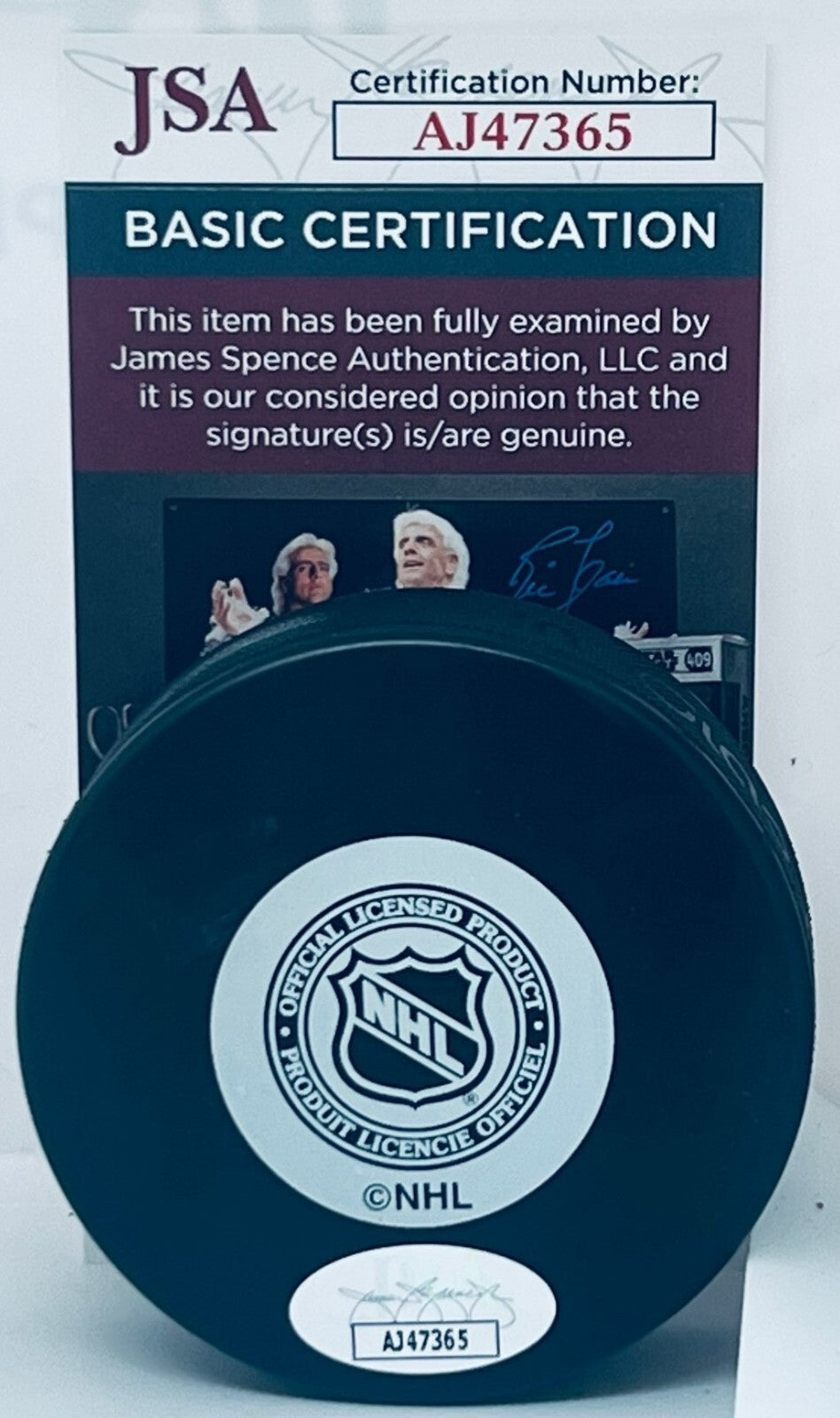 Thomas Chabot signed Ottawa Senators Logo Puck autographed JSA